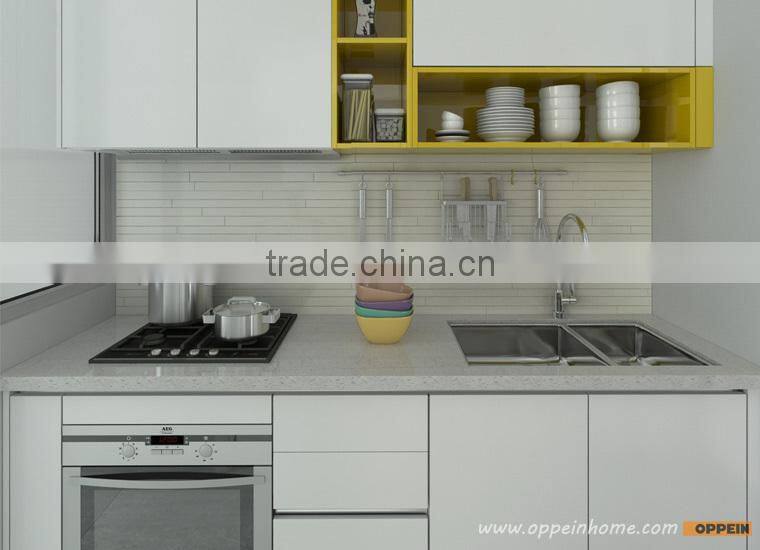 Burma Project High Quality Modern High Gloss White Acrylic Kitchen Cabinet