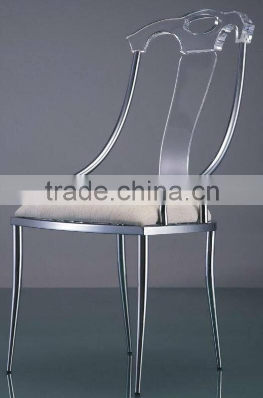 Clear plastic chairs with arms