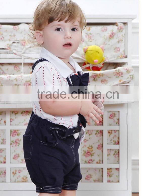 Kids 2015 new summer children bib shorts boy 1-2-3 5 years old infants and children's clothing pants