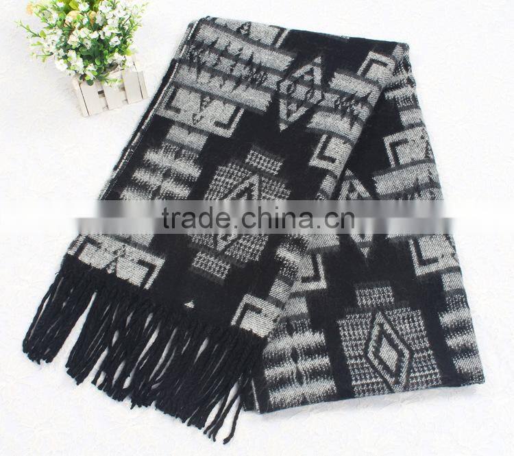 New product high quality fashion Geometric pattern scarf WJ-664