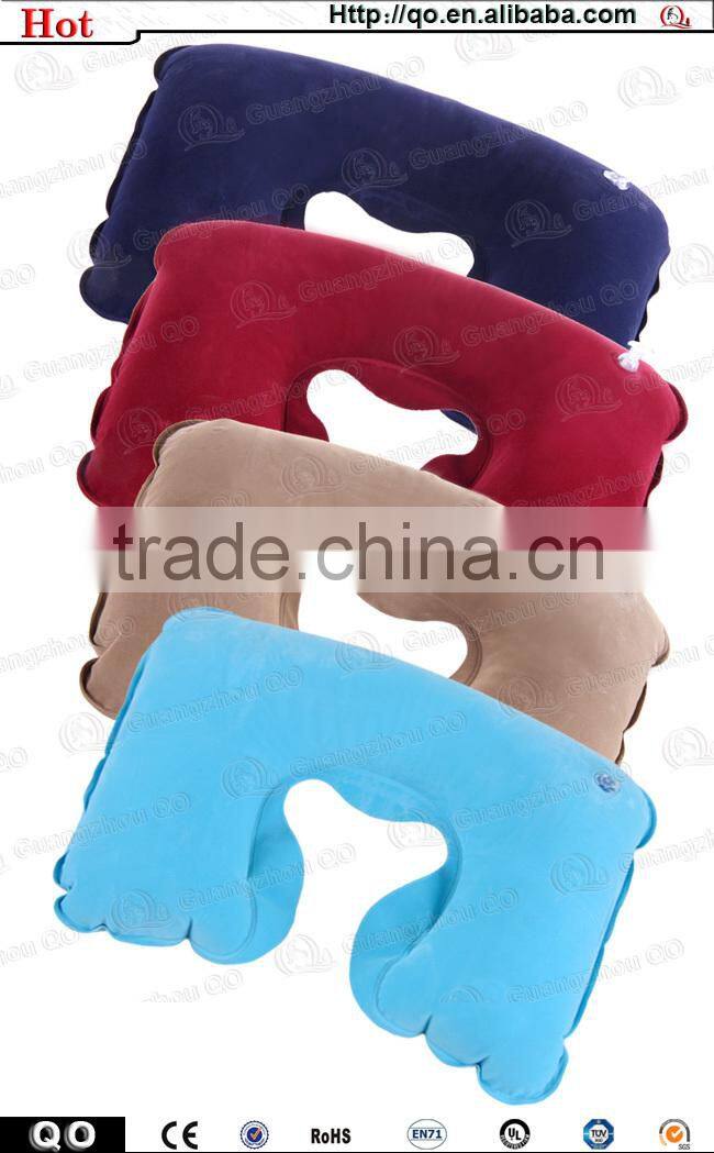 Low price pvc comfortable inflatable sleeping pillow
