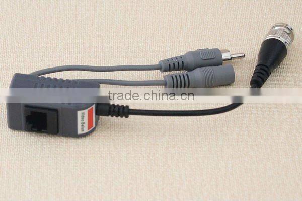Power Video Audio surveillance CCTV video balun HY-206A