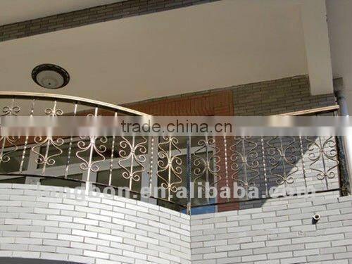 2015 Top-selling indoor galvanized steel balcony fence