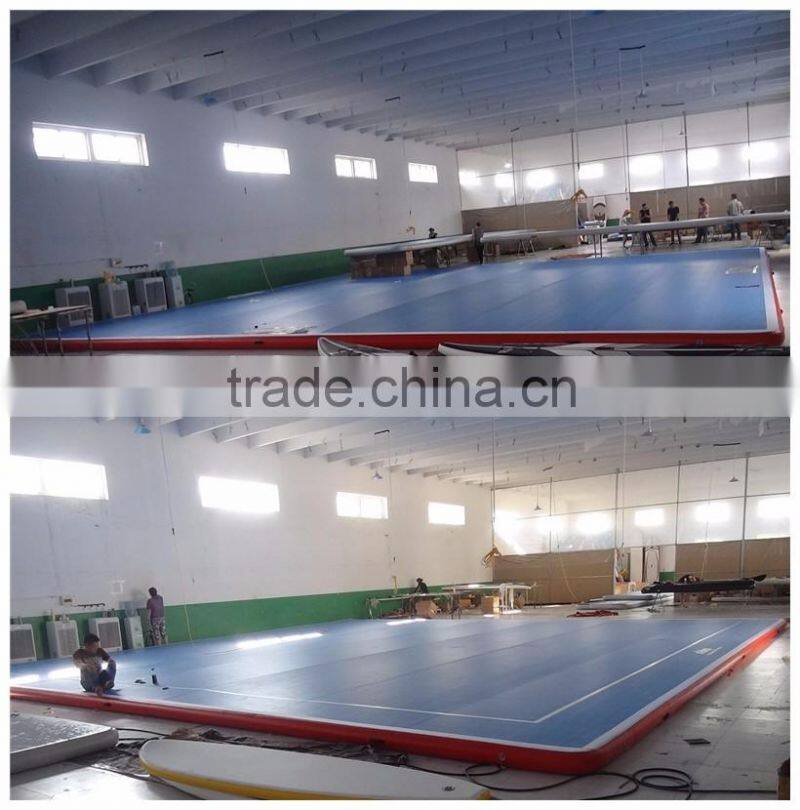 Popular inflatable air track gymnastics