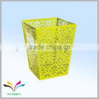 New OEM design Metal colored wire luxury can out door for home