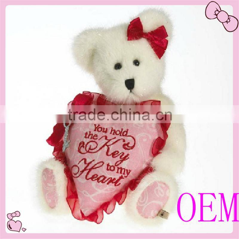 Favorable plush teddy bear ,Christmas teddy bear , couples teddy bear