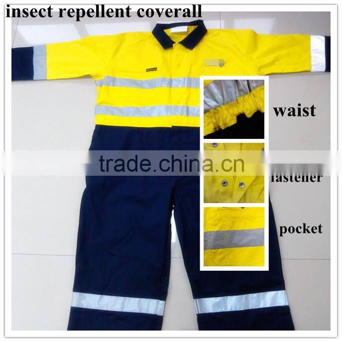 anti insect coverall with your requirement logo