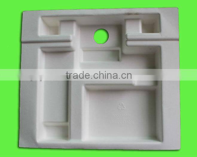 Quality assured best price paper molded router pulp packaging