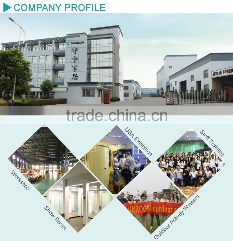 SUNZOOM 2 side aclove tile flange shower tray,semi-circle shower tray,shower base