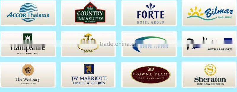 eco-friendly natural cotton white towel set