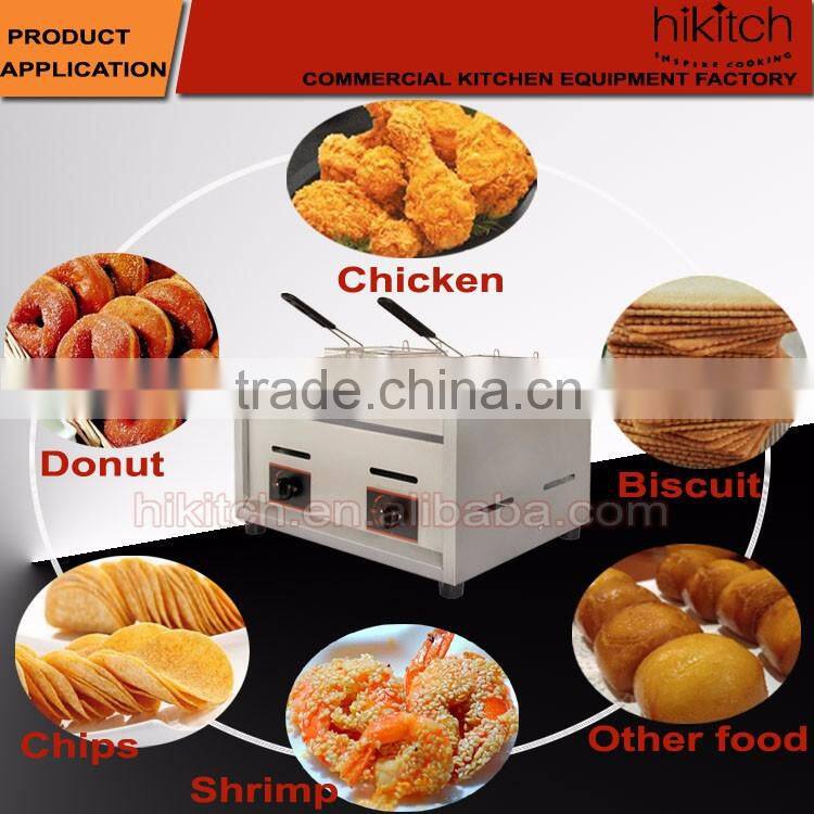 gas donuts fryers LPG propane deep fryer best price for commercial restaurant kitchen