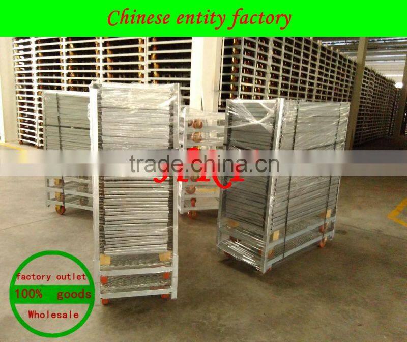 Decorative Flower Trolley, Danish Cart flower carrying trolley Powder coating flower transport cart for sale