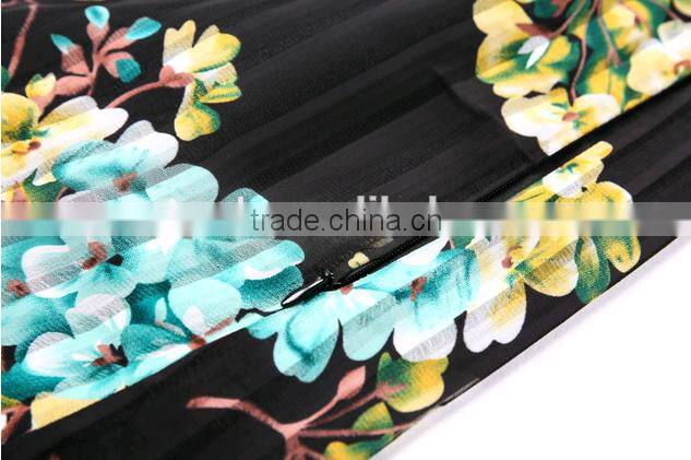 Silk New 2016 Autumn summer Women Dress short Sleeve Casual Dresses