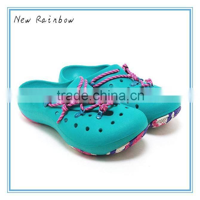 Eva kid printing clogs