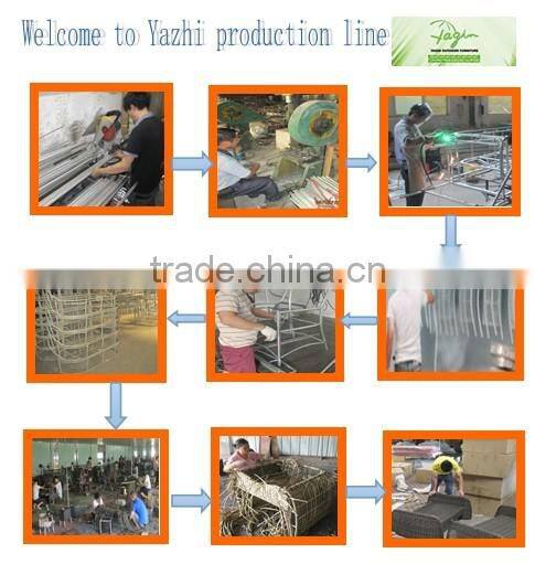 outdoor furniture PE rattan bar chair