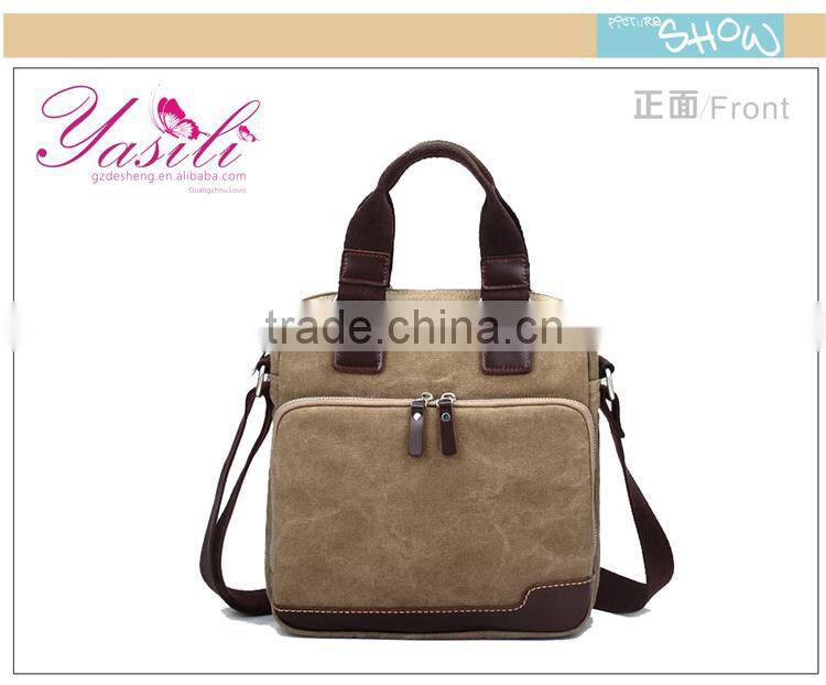 fashion man canvas tote handbags laptop canvas bag