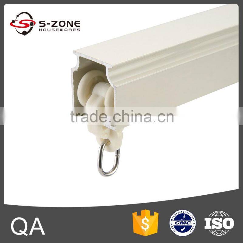 best quality in China aluminum alloy curtain track with curtain rail ceiling