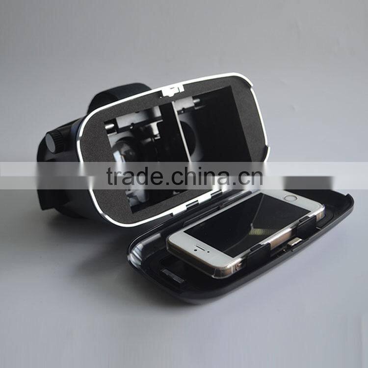 Best Gift VR SHINECON Glasses work for 3.5-6 inch Mobilephones 3D headset Glasses