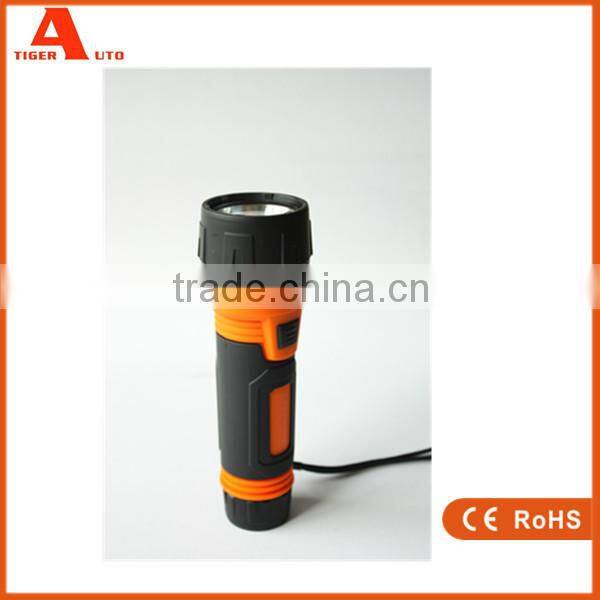 2015 wholesale Dry Battery 3W LED Torch LED Flashlight
