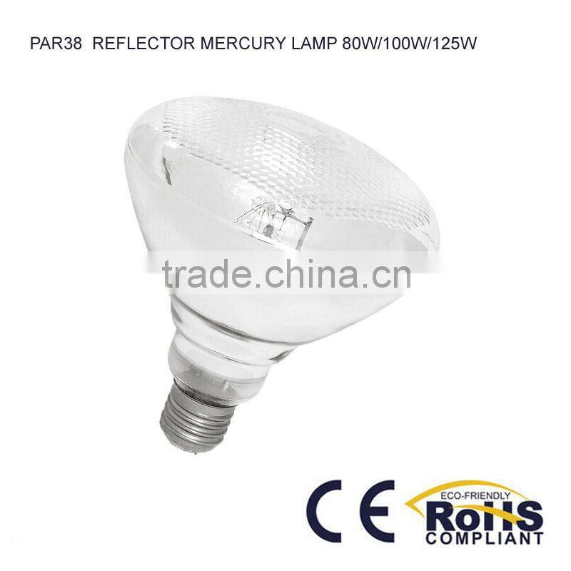 80W/100WPAR38 mercury lamp reptile lamp UVA 365nm