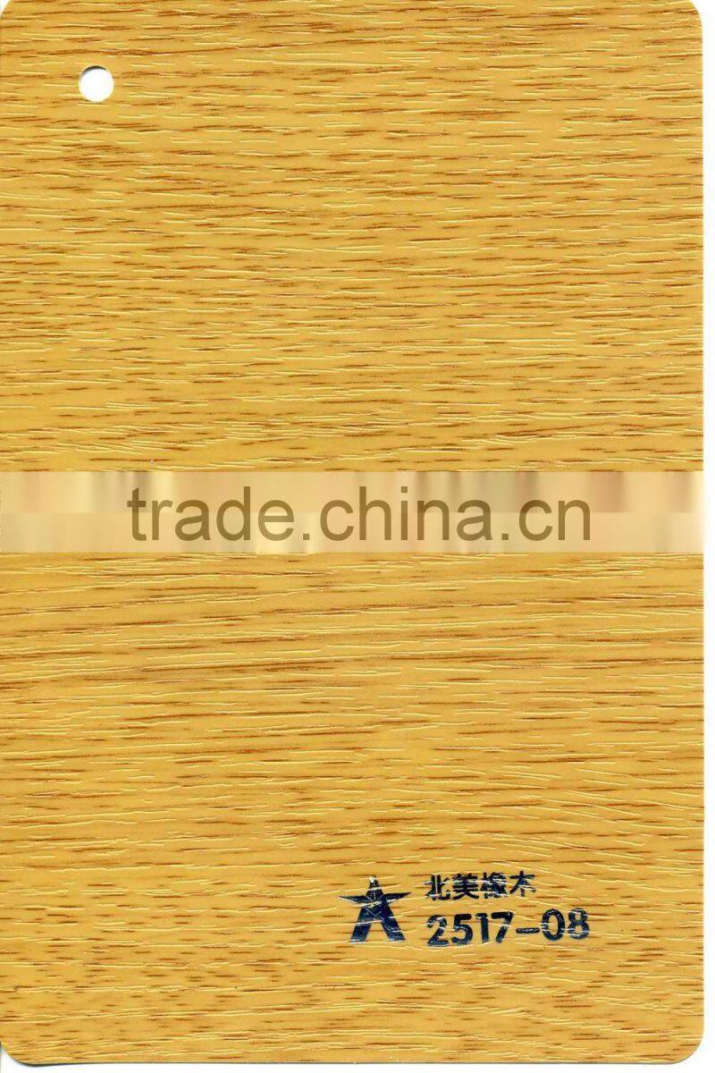 Wood grain lamination film, pvc wood veneer film, pvc lamination for furniture