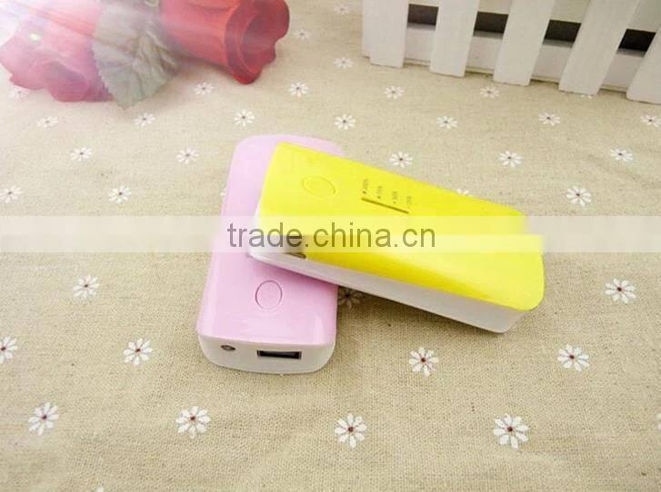 high quality portable power bank fish mouth charger 3000mah 4400mah 5200mah