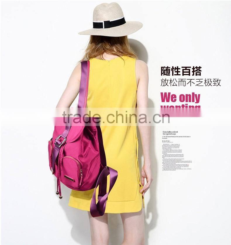 2016 Daily casual backpack bags Hot Sale New Design polyester Outdoor Casual Fashion Backpack