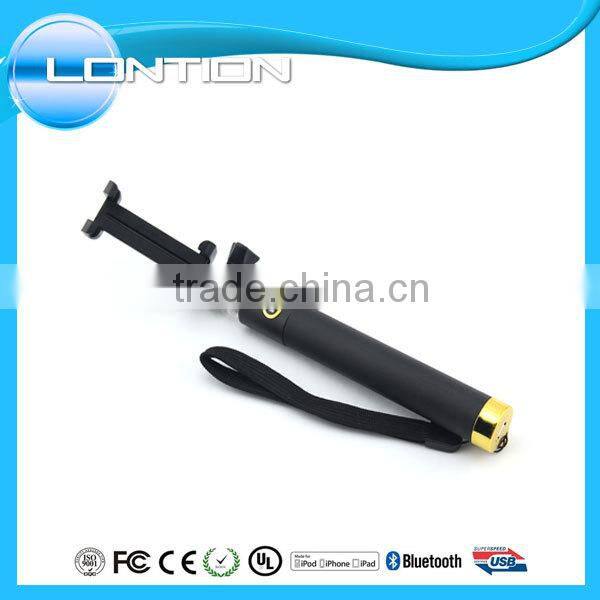 New premium China foldable camera selfie stick with remote