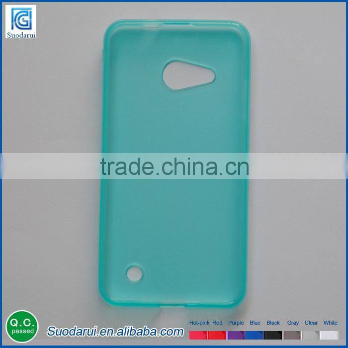 2015 New product tpu cover silicone transparent back case for microsoft nokia lumia 550