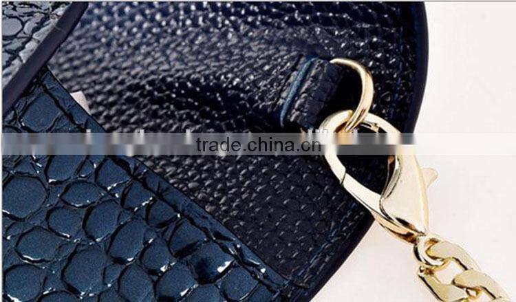 2015 new style fashionable custom luxury leather cluth bag