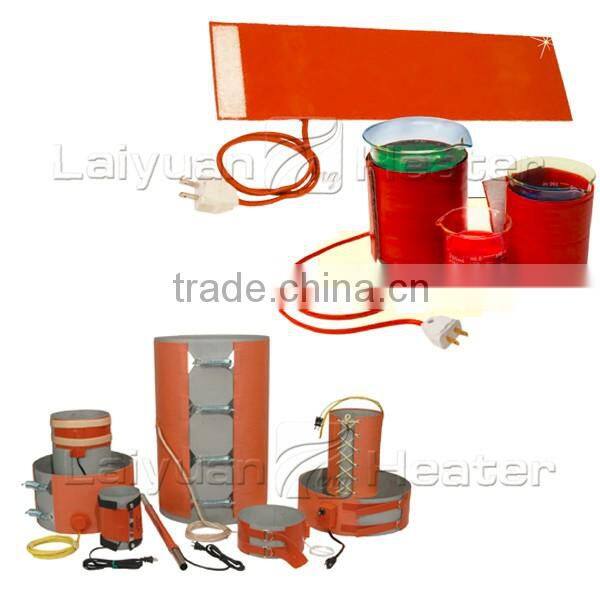 110V Flexible Pad Heater Silicone Rubber Heat Resistance