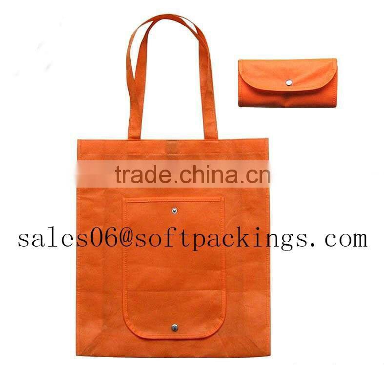 2016 latest design handle low price high quality colorful recycled customized non woven bag/TNTbag/grocery bag/shopping bag