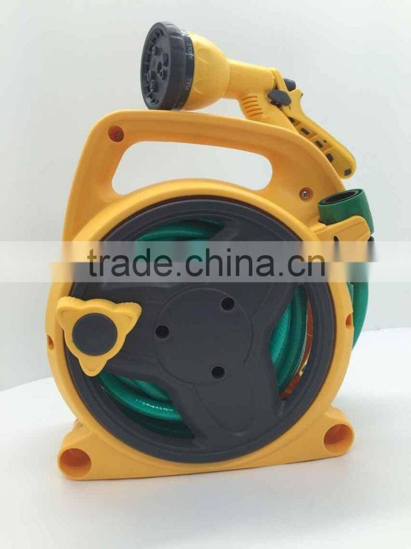 10M Rewind Flat Garden Hose Reel