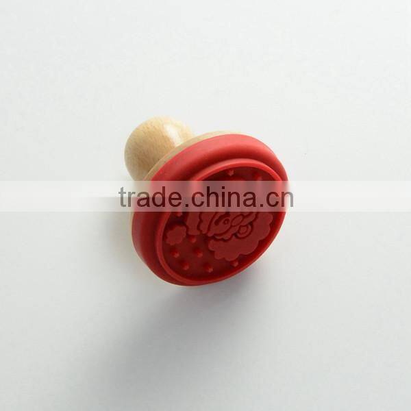 2016 hot selling silicone baking tool cookie stamp