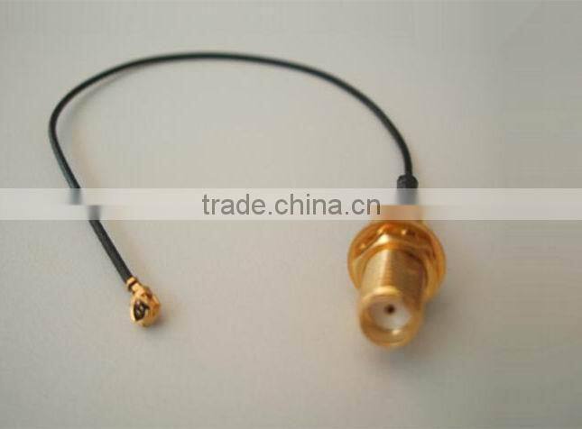 RF pigtail coaxial cable with SMA Female to U.FL