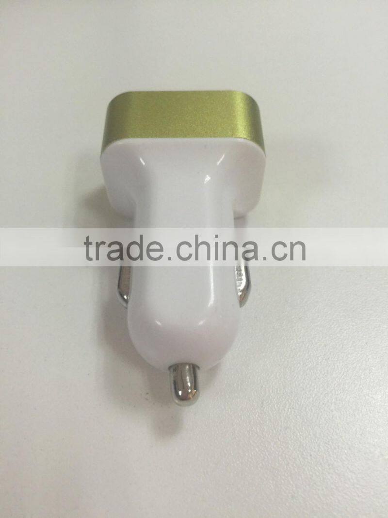 High quality 4.1a multi socket usb car charger
