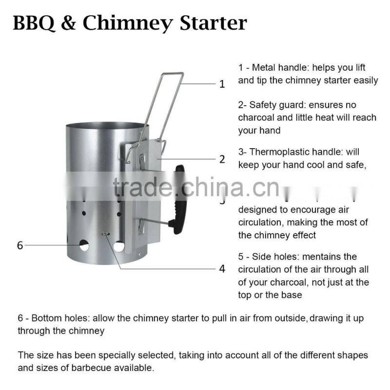 Popular Design Charcoal BBQ & Chimney Fire Starter