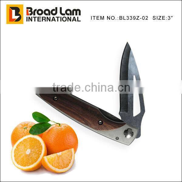 3" special folding ceramic knife(black blade)