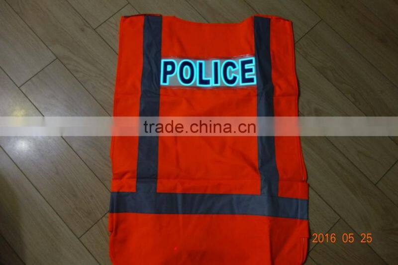 Specialize in sell EL safety Clothes / EL safety vest