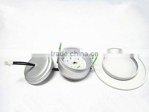 Aluminum 12w round led downlight housing