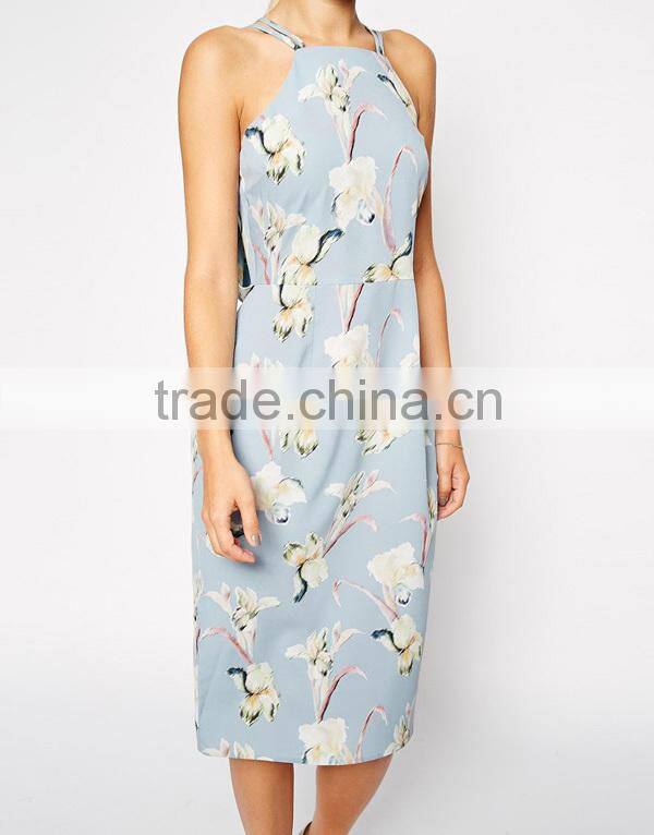2015 New Design Women Fashion Models of Dresses to The Knee