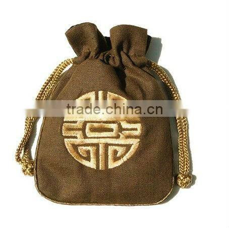 Custom China Wedding Gift Pouch Bag