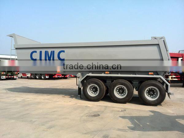 CIMC Tipper Truck Trailers/Dump Semi Trailers remorque benne basculante