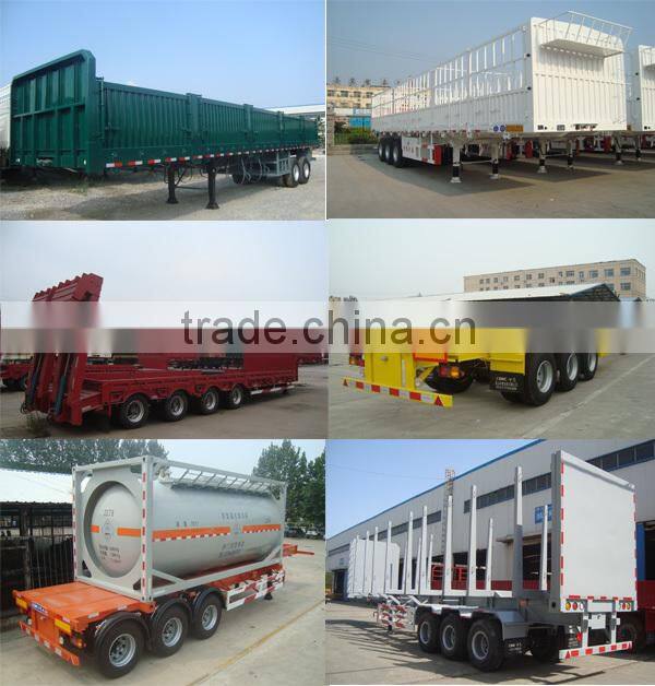 CIMC Truck Trailer for Short Wood and Logs Transport On Sale