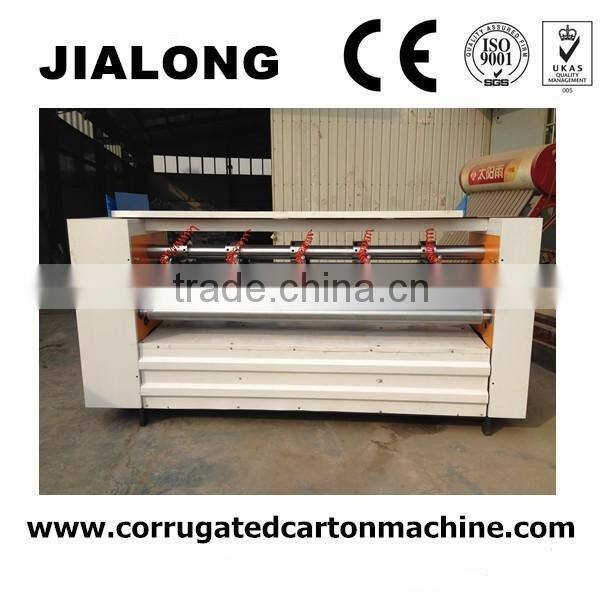 heavy type Full automatic thin blade slitter scorer machine /carton box making machine good selling