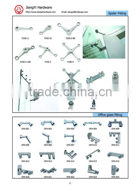 Glass Curtain Wall Stainless Steel Spider fittings