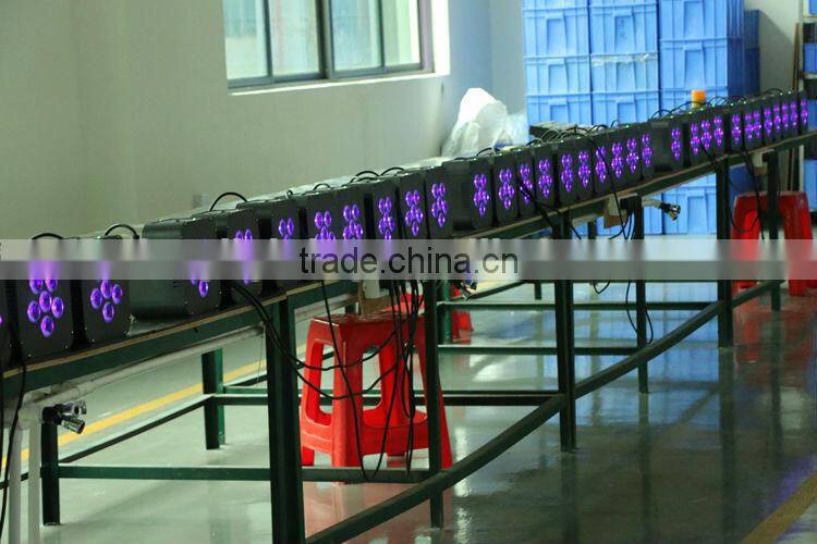 6pcs 15W RGBWA wholesale dj equipment guangzhou stage lighting