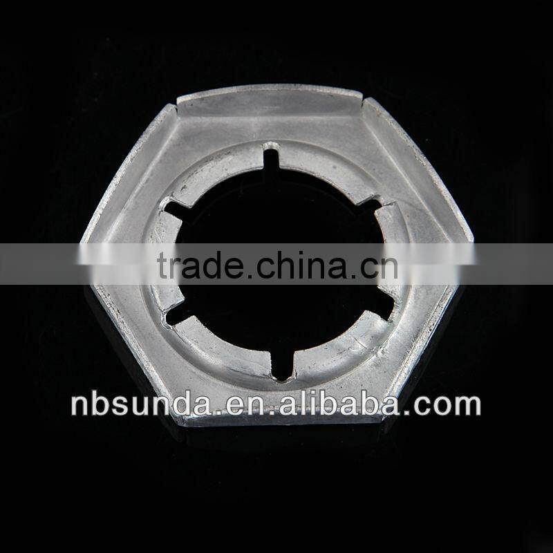 carbon steel hex self locking nuts