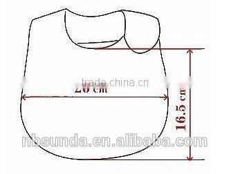Hot sale customizable cotton baby bibs wholesale