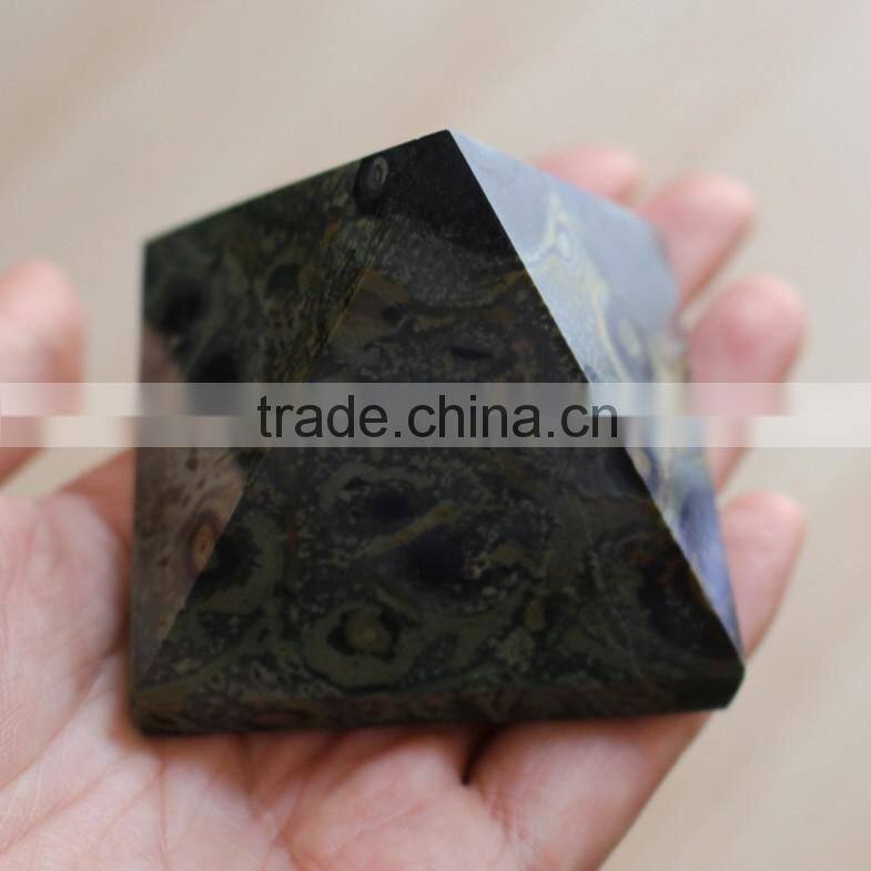 latest beautiful high quality Malachite pyramids manufacturer